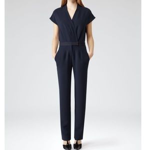 Navy blue Reiss Jumpsuit